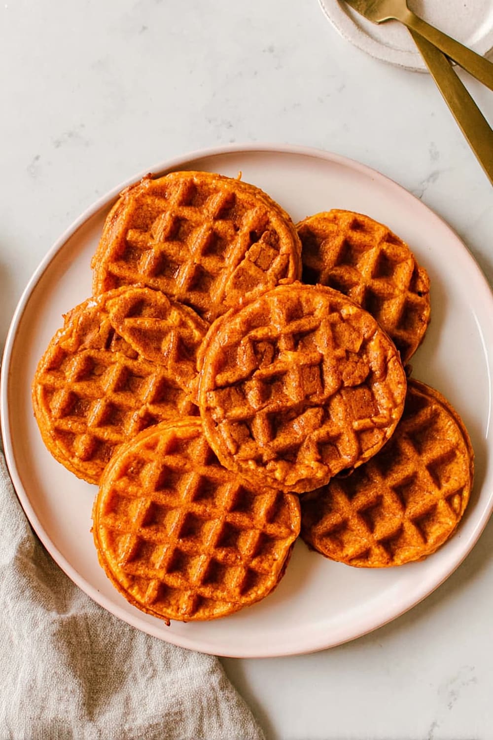 Crispy Sweet Potato Waffles Recipe (Gluten-Free)