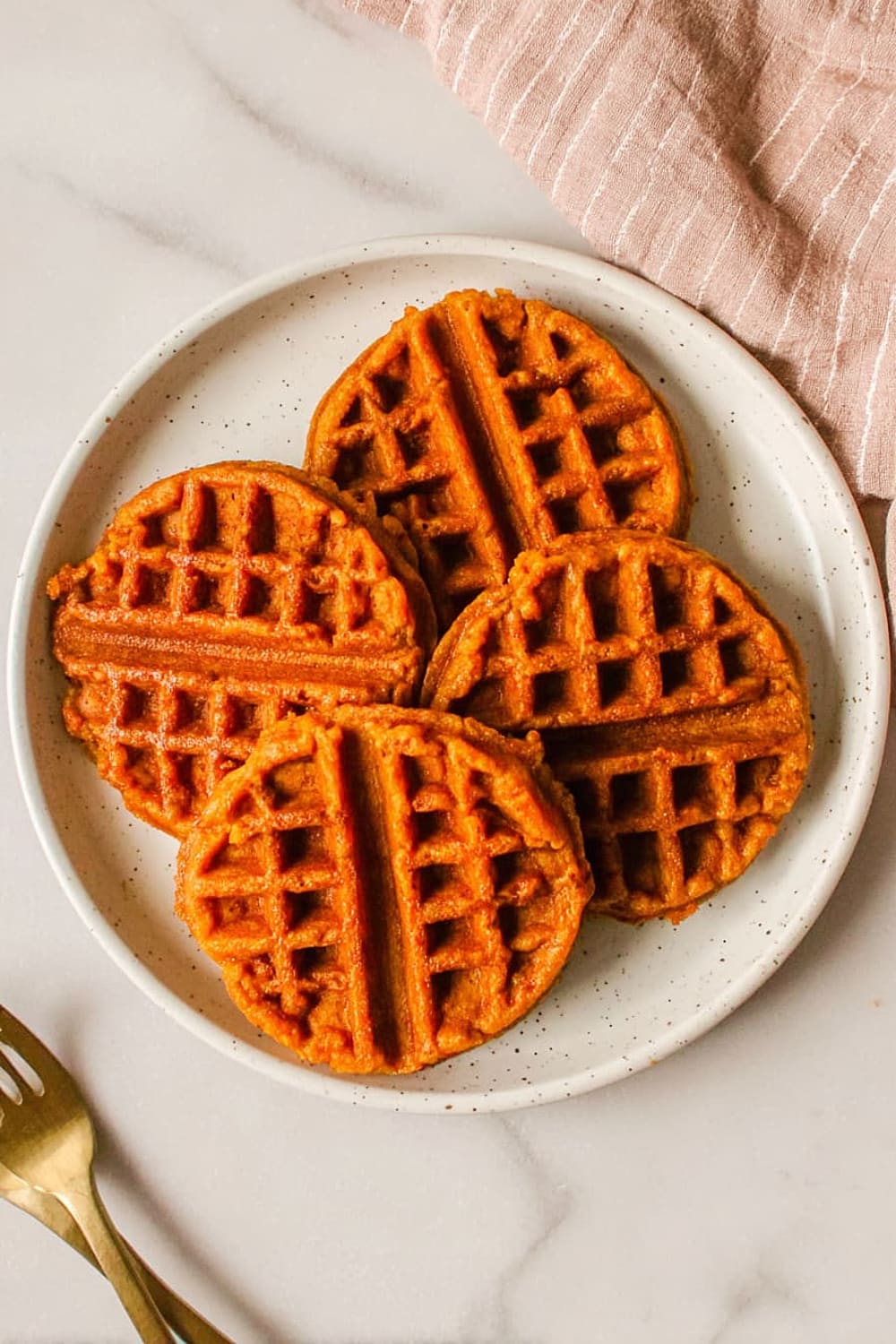 Crispy Sweet Potato Waffles Recipe (Gluten-Free)