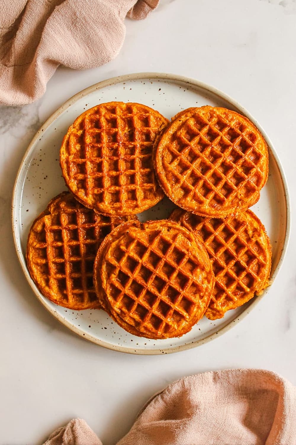 Crispy Sweet Potato Waffles Recipe (Gluten-Free)