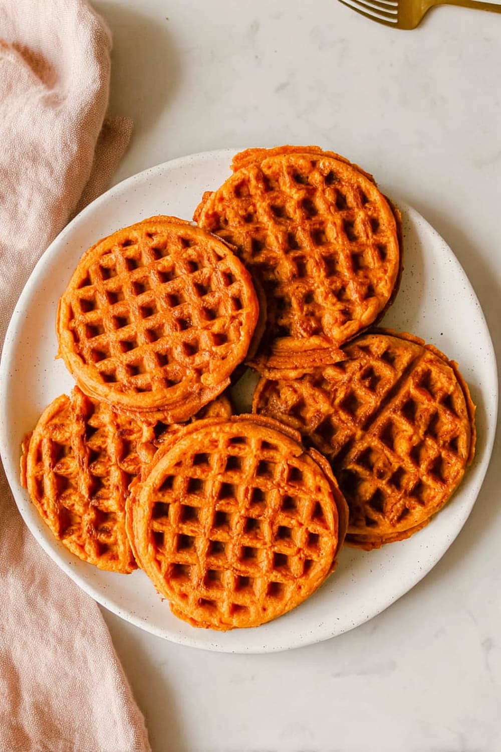 Crispy Sweet Potato Waffles Recipe (Gluten-Free)