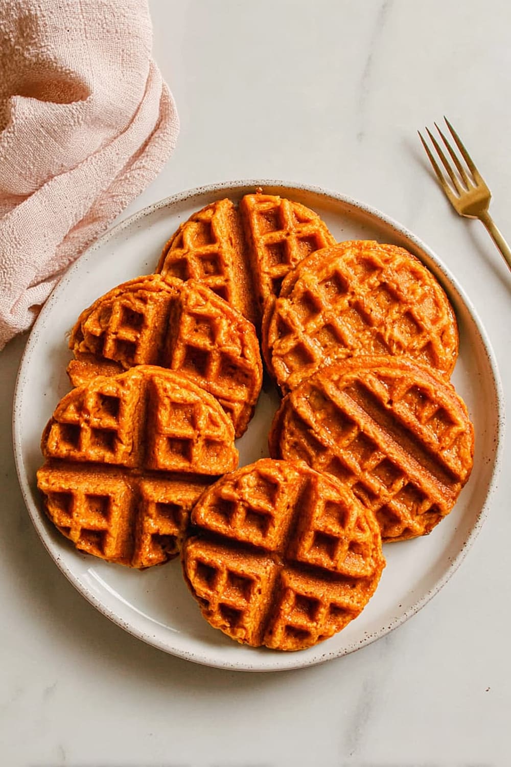 Crispy Sweet Potato Waffles Recipe (Gluten-Free)