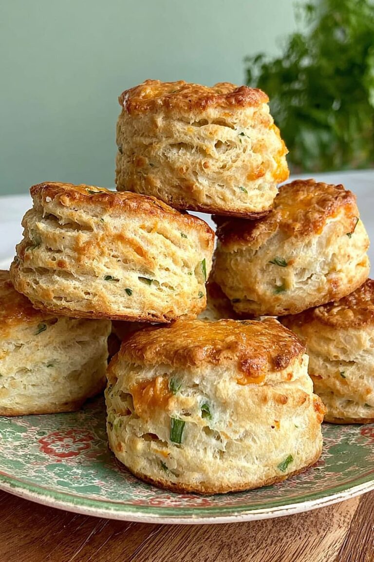 Savory Cheddar and Herb Biscuits