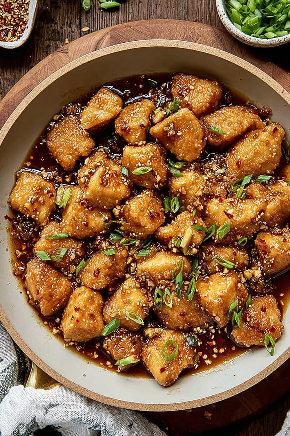 Honey Garlic Chicken Bites