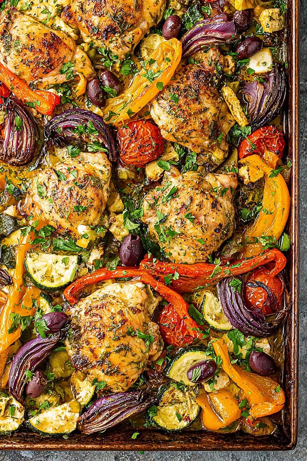 Greek Sheet-Pan Chicken