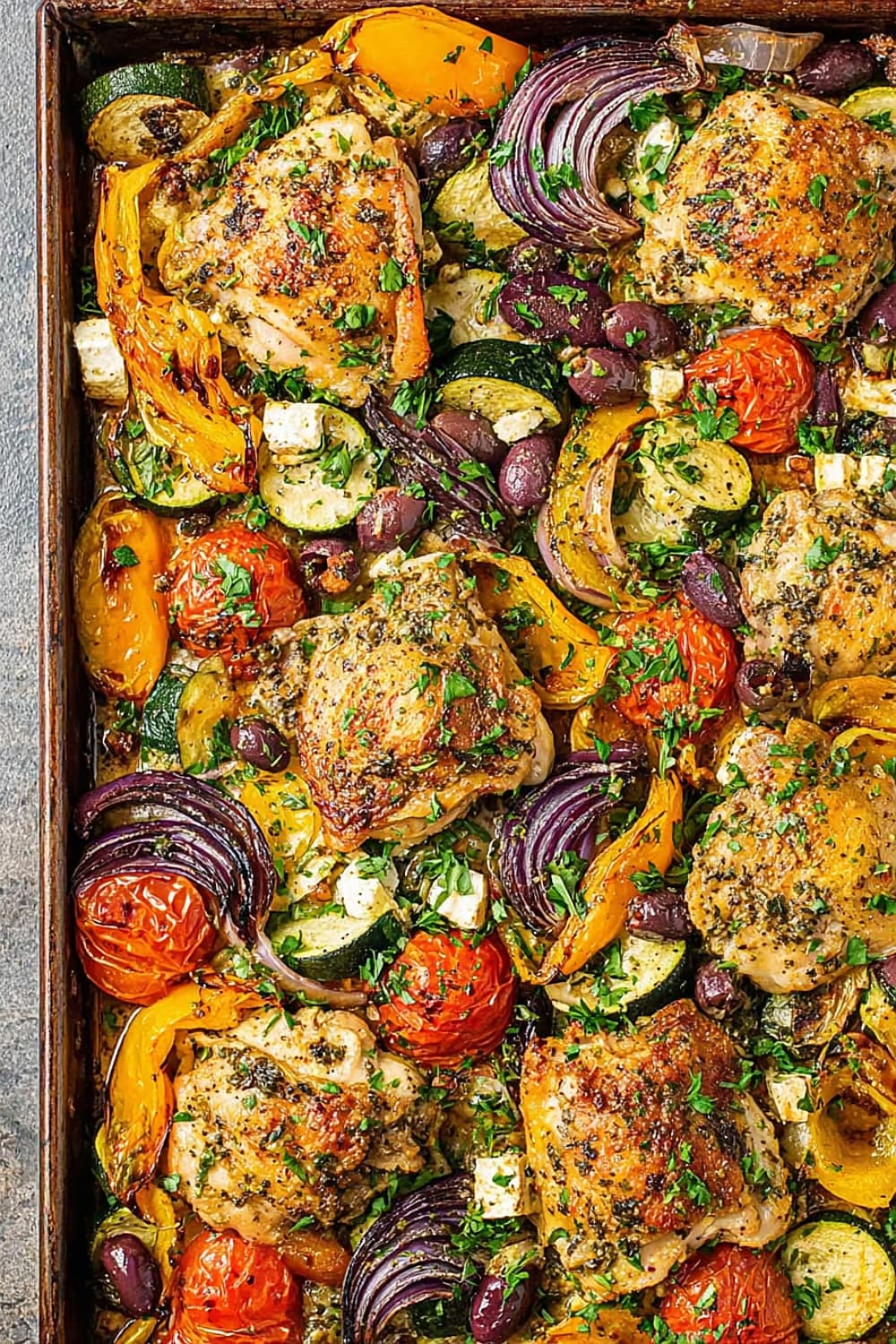 Greek Sheet-Pan Chicken