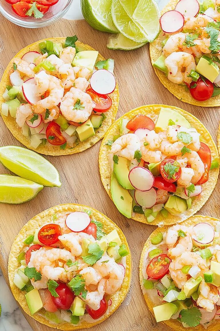 Shrimp Tostadas