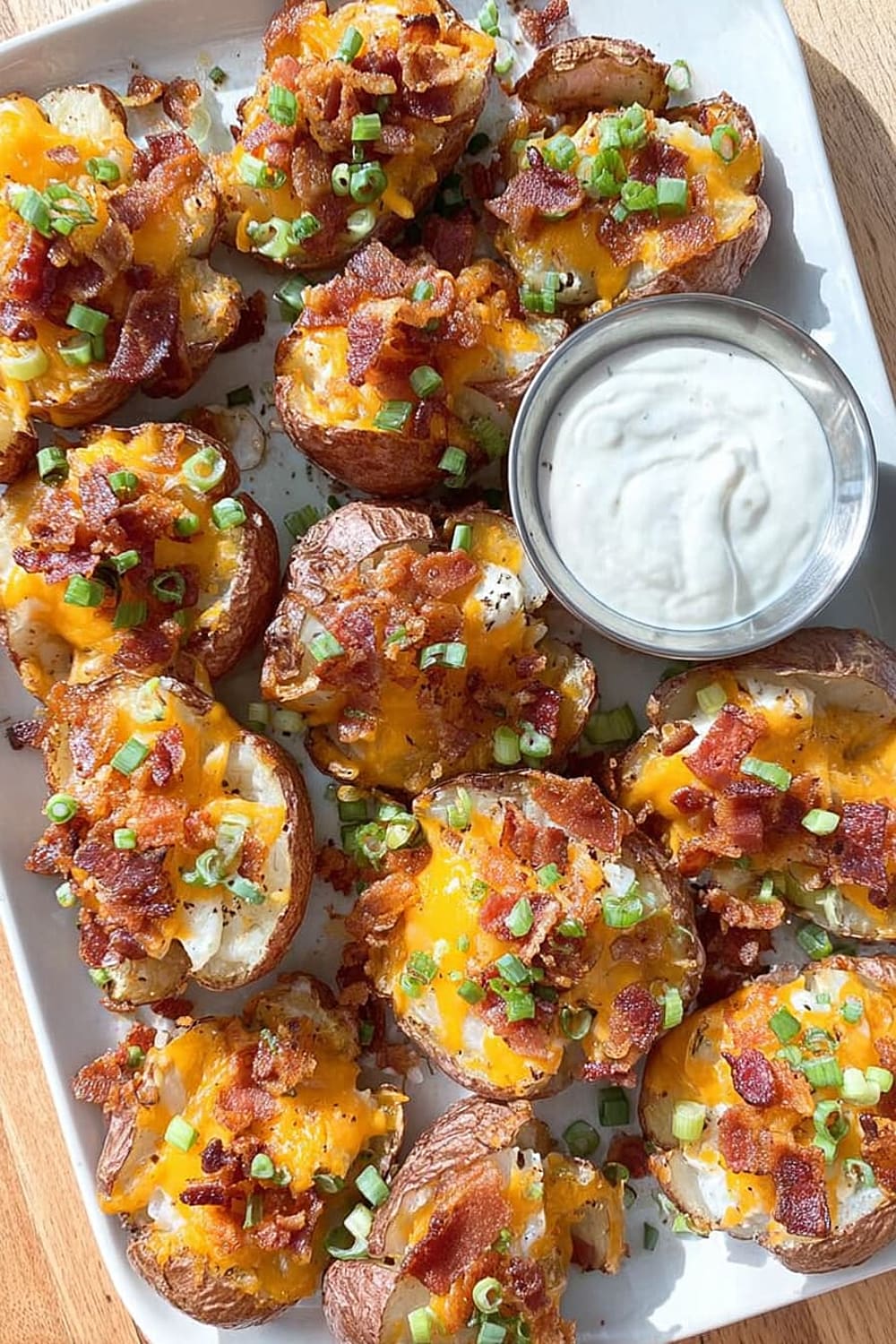 Loaded Smashed Potatoes