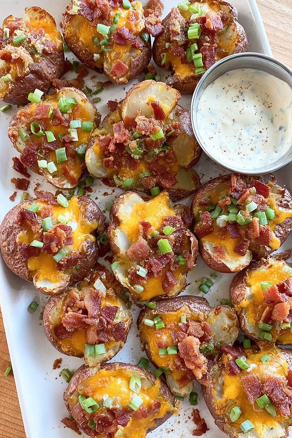 Loaded Smashed Potatoes
