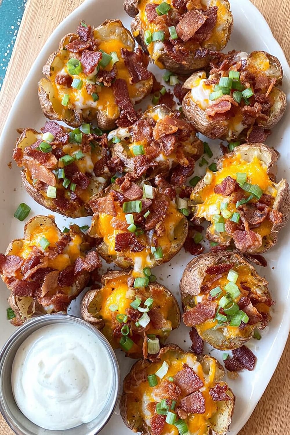 Loaded Smashed Potatoes