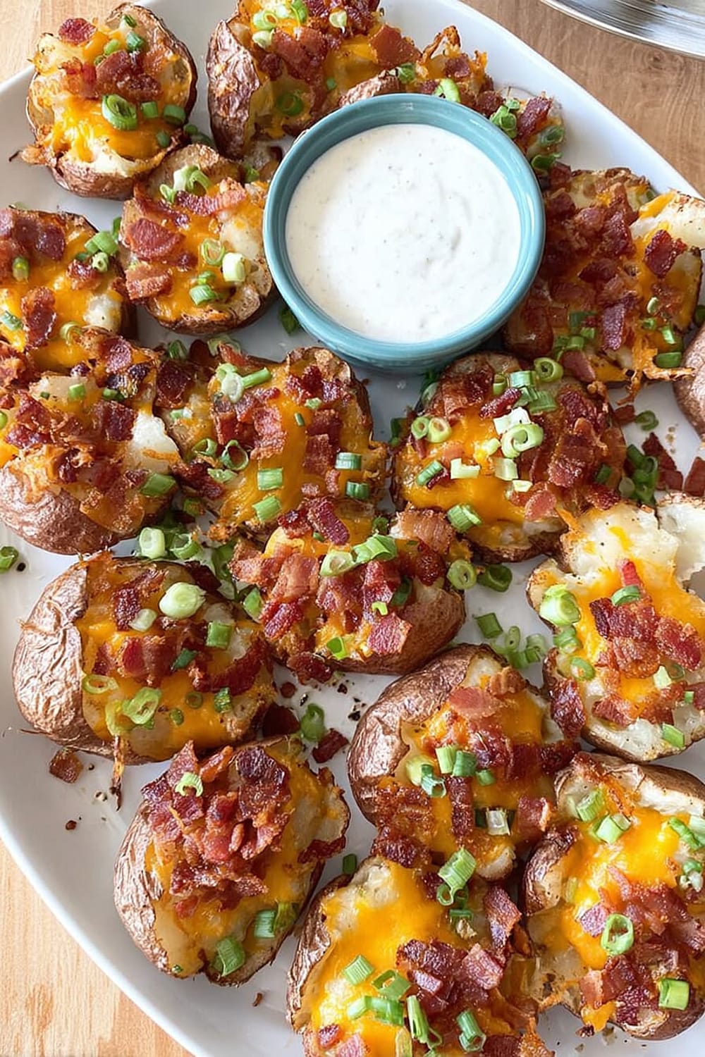 Loaded Smashed Potatoes