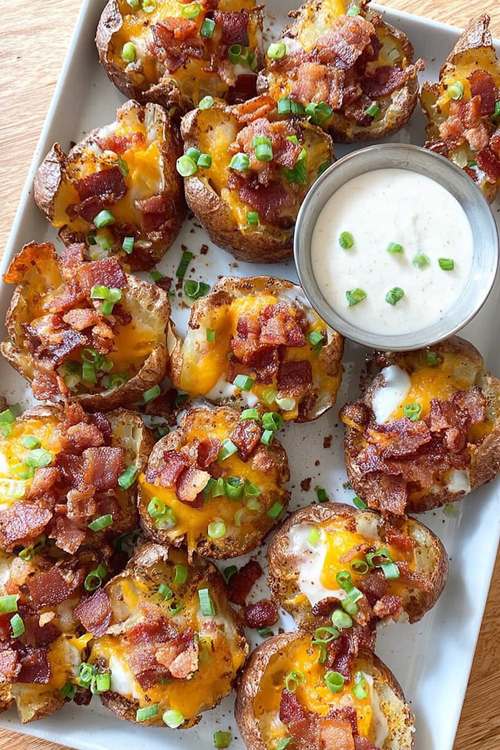 Loaded Smashed Potatoes