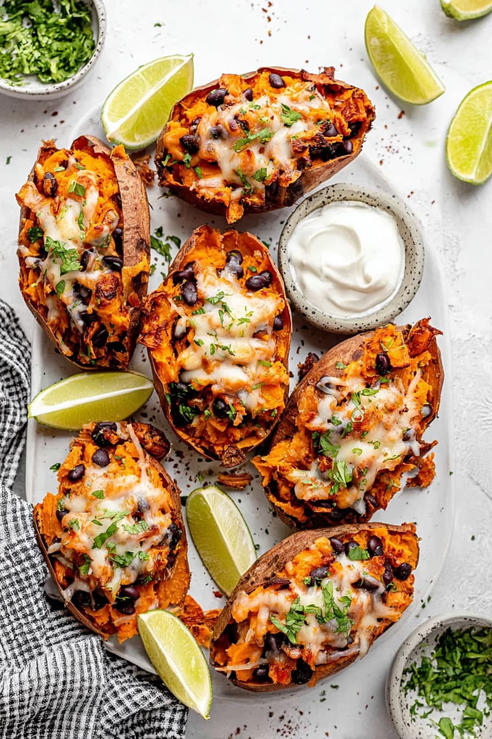 Loaded Sweet Potato Skins