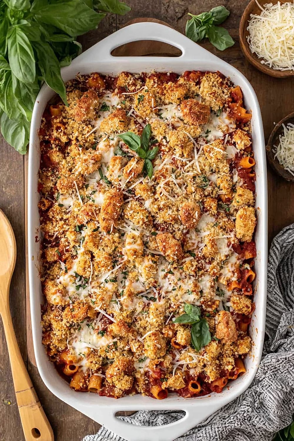 Baked Chicken Parmesan Casserole