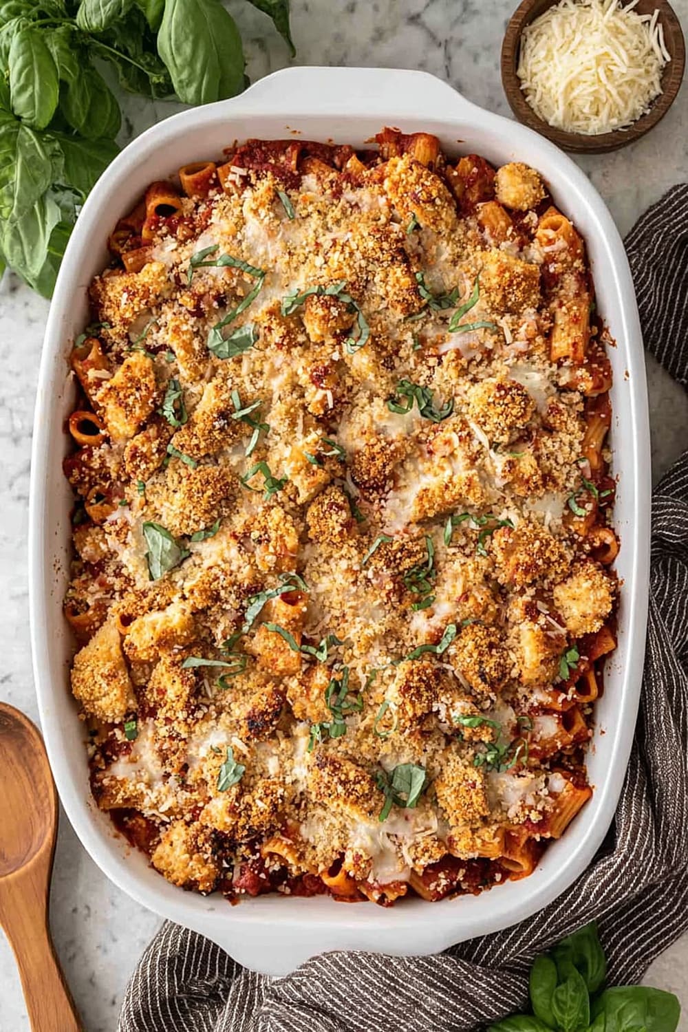 Baked Chicken Parmesan Casserole