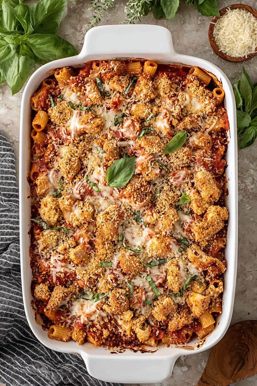 Baked Chicken Parmesan Casserole
