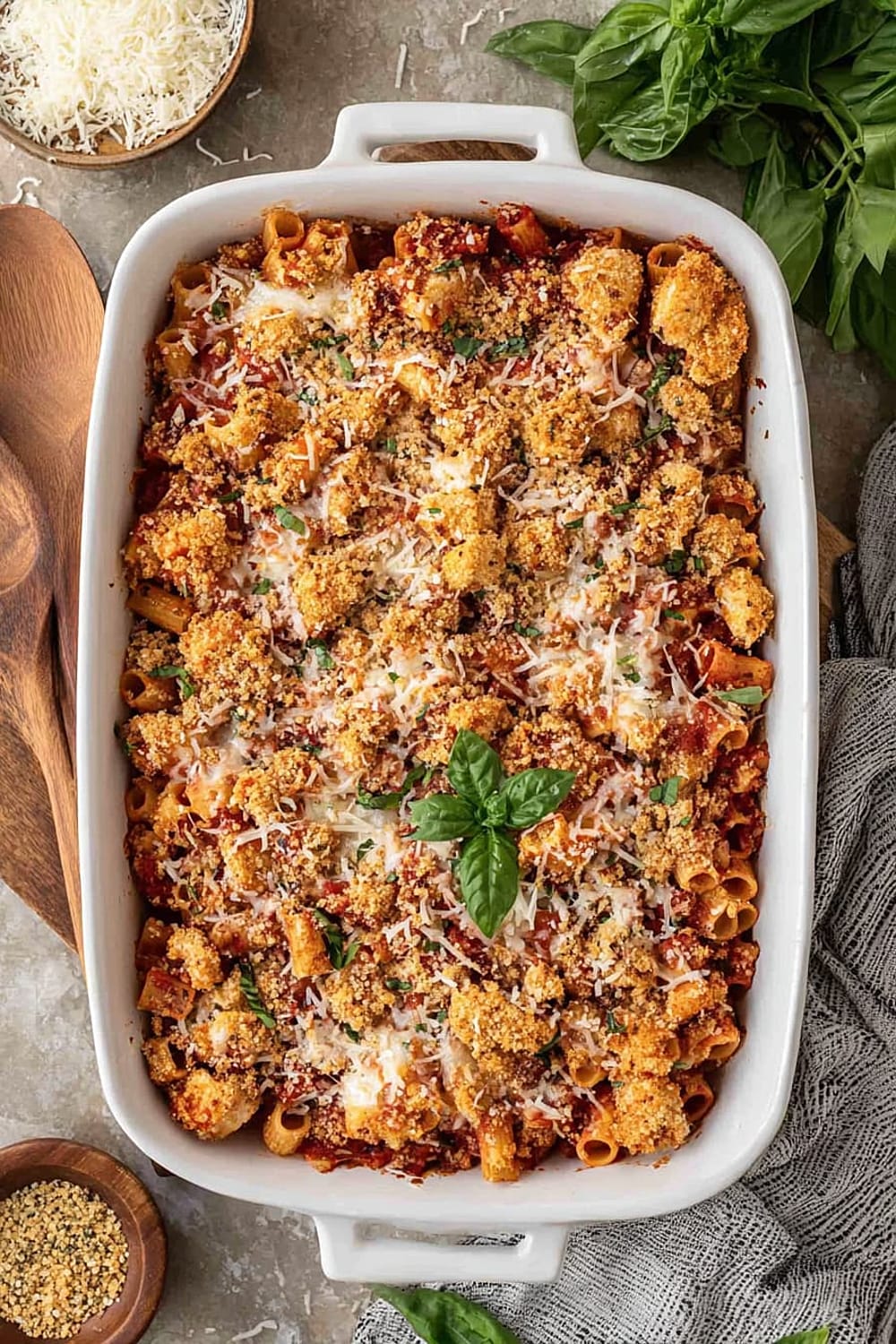 Baked Chicken Parmesan Casserole