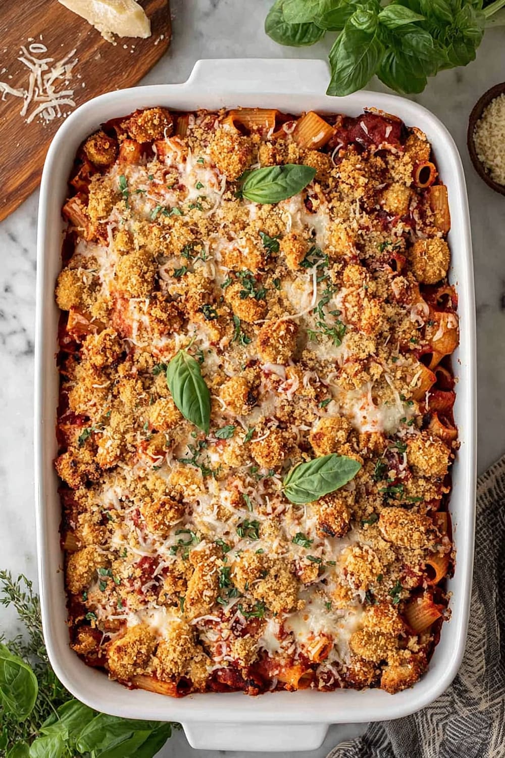 Baked Chicken Parmesan Casserole