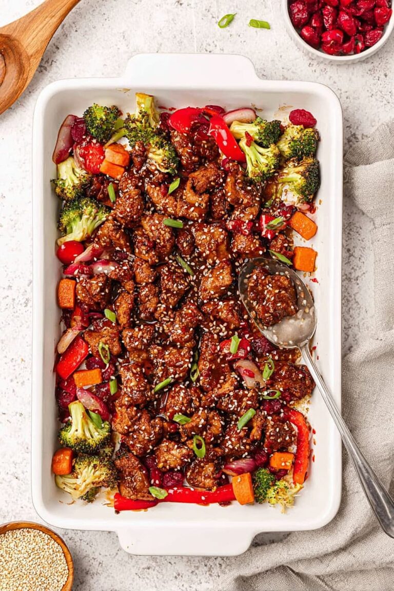 Sheet Pan Teriyaki Chicken With Vegetables