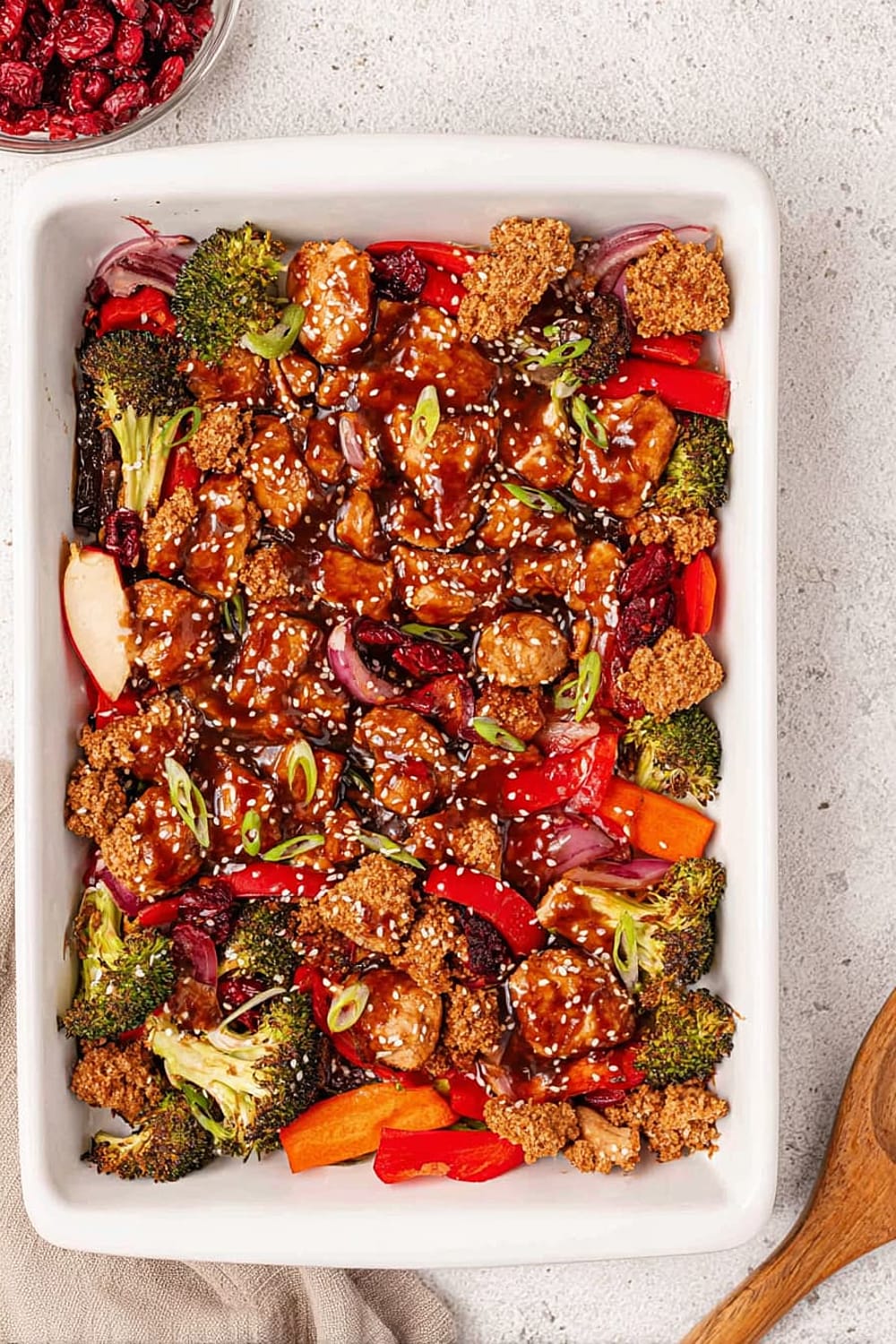 Sheet Pan Teriyaki Chicken With Vegetables