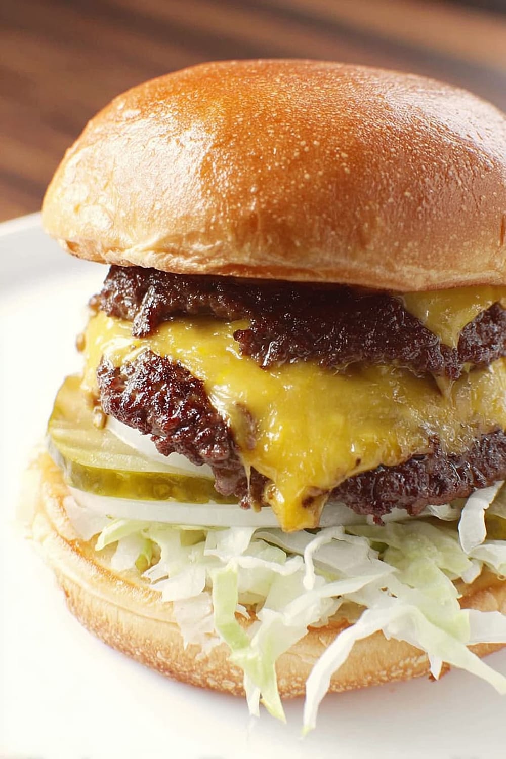 The Ultimate Smash Cheeseburger