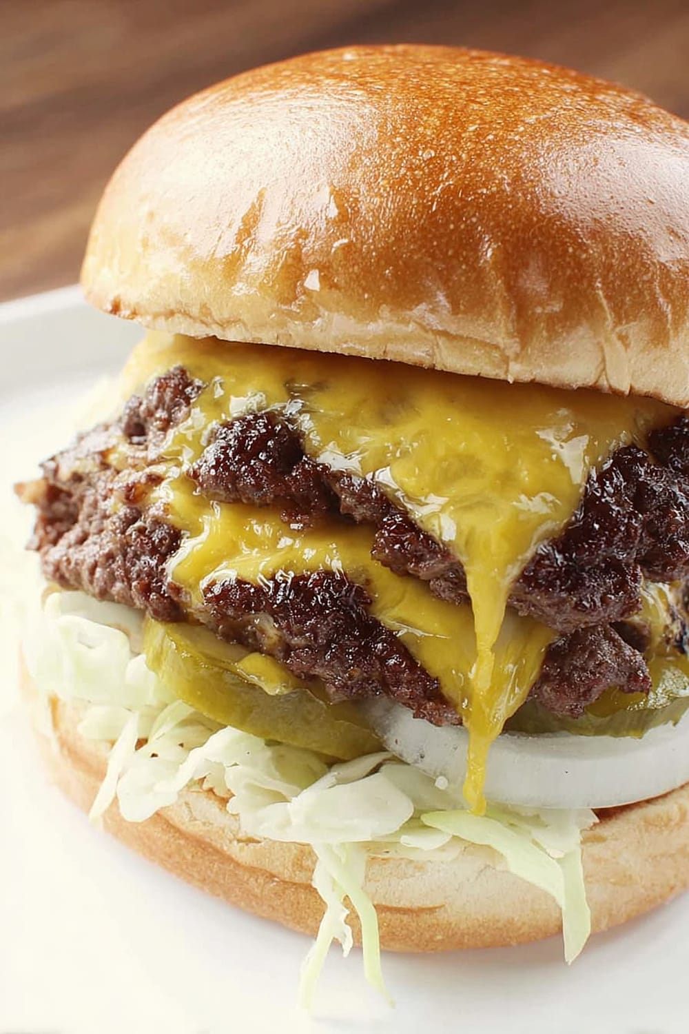 The Ultimate Smash Cheeseburger