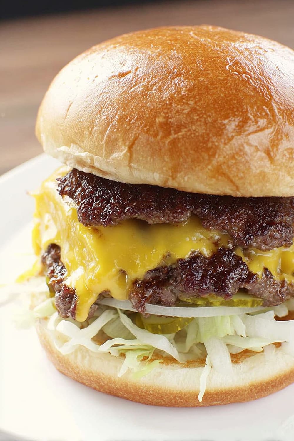 The Ultimate Smash Cheeseburger