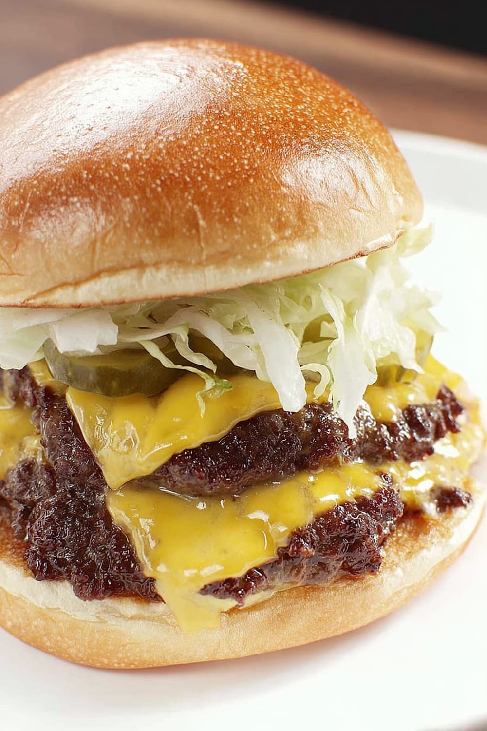 The Ultimate Smash Cheeseburger
