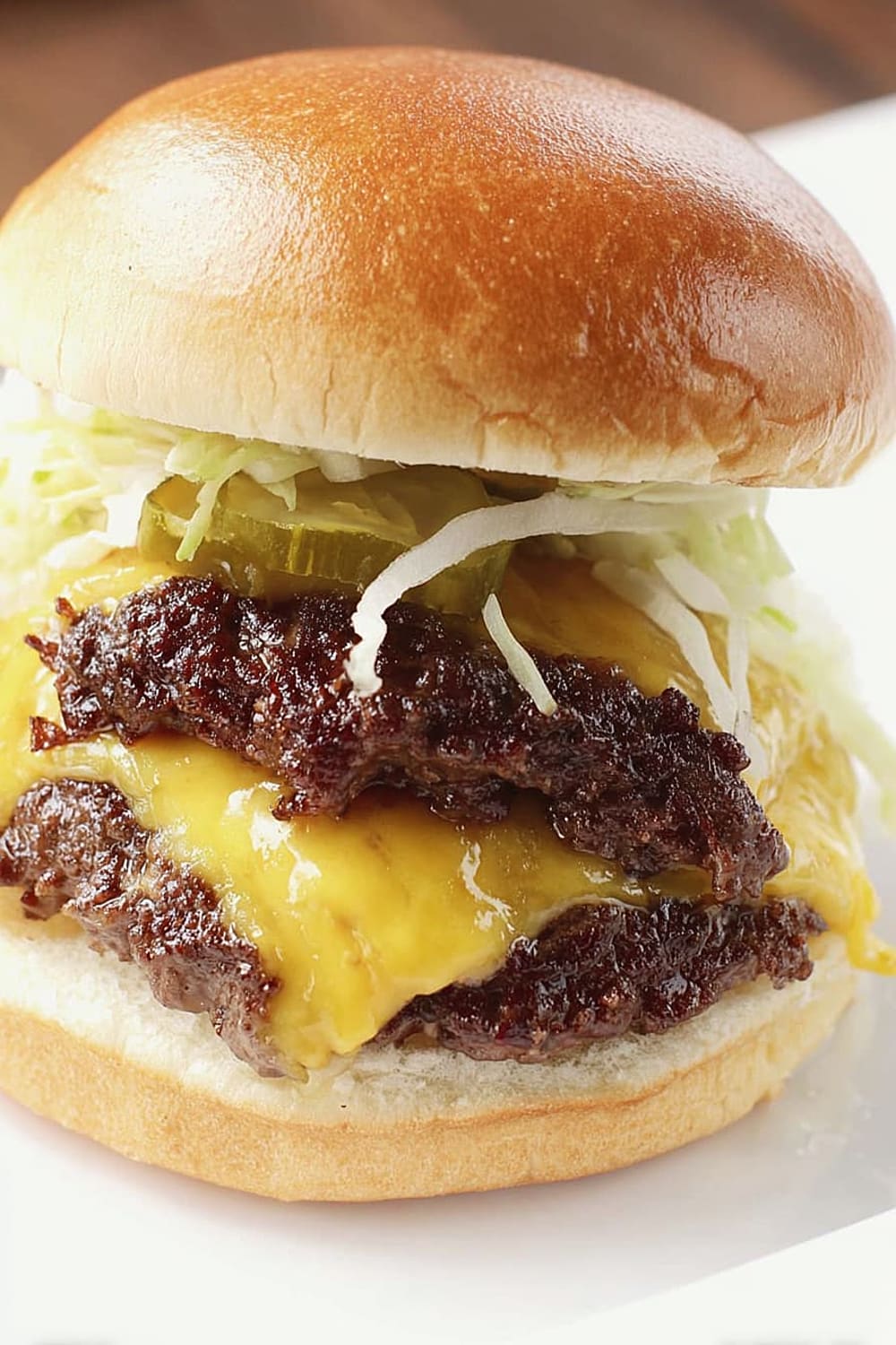 The Ultimate Smash Cheeseburger
