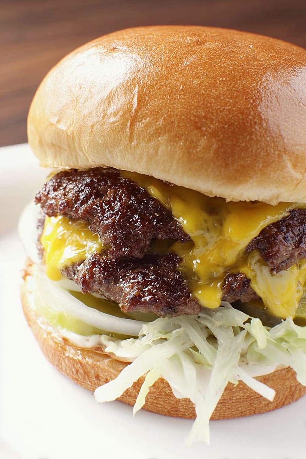 The Ultimate Smash Cheeseburger