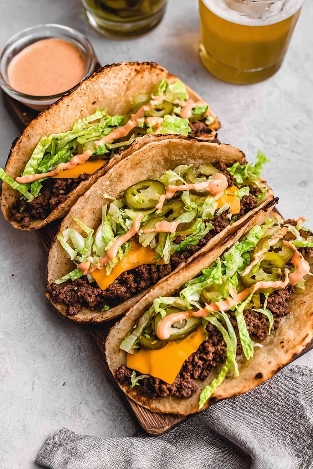 Big Mac Tacos (Smash Burger Tacos)