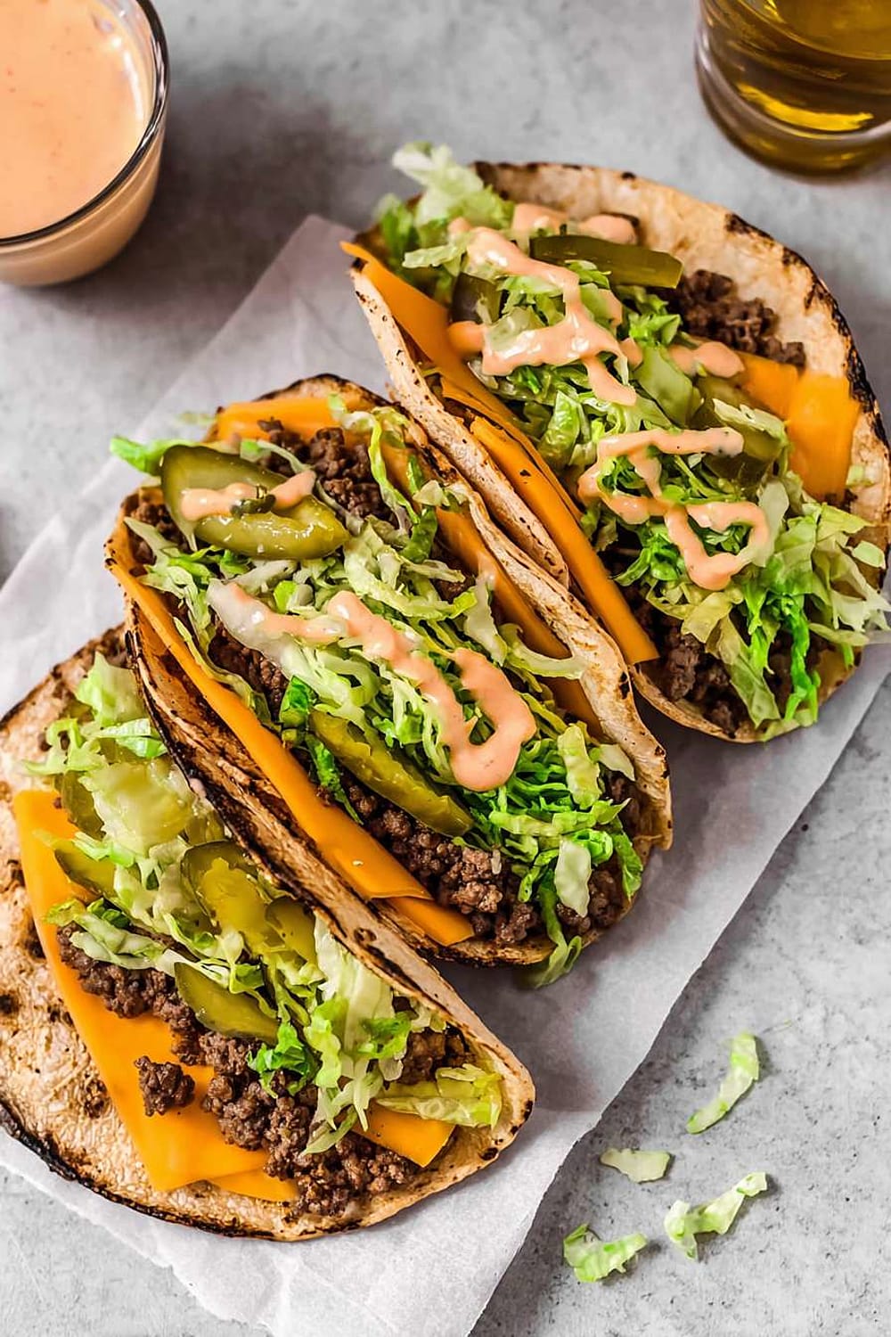 Big Mac Tacos (Smash Burger Tacos)