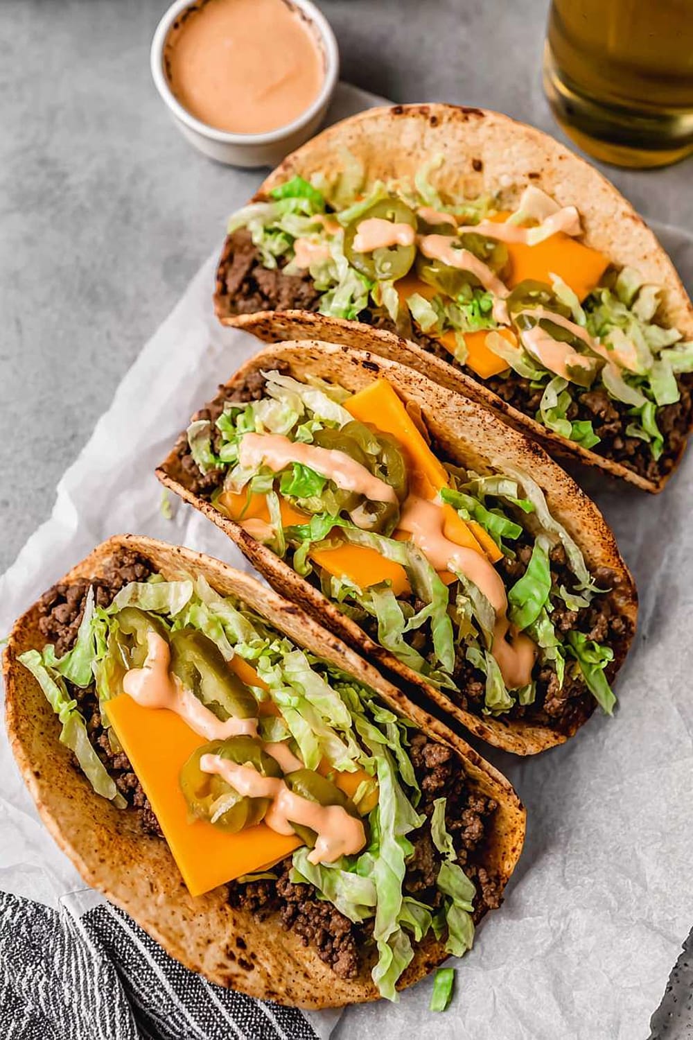 Big Mac Tacos (Smash Burger Tacos)