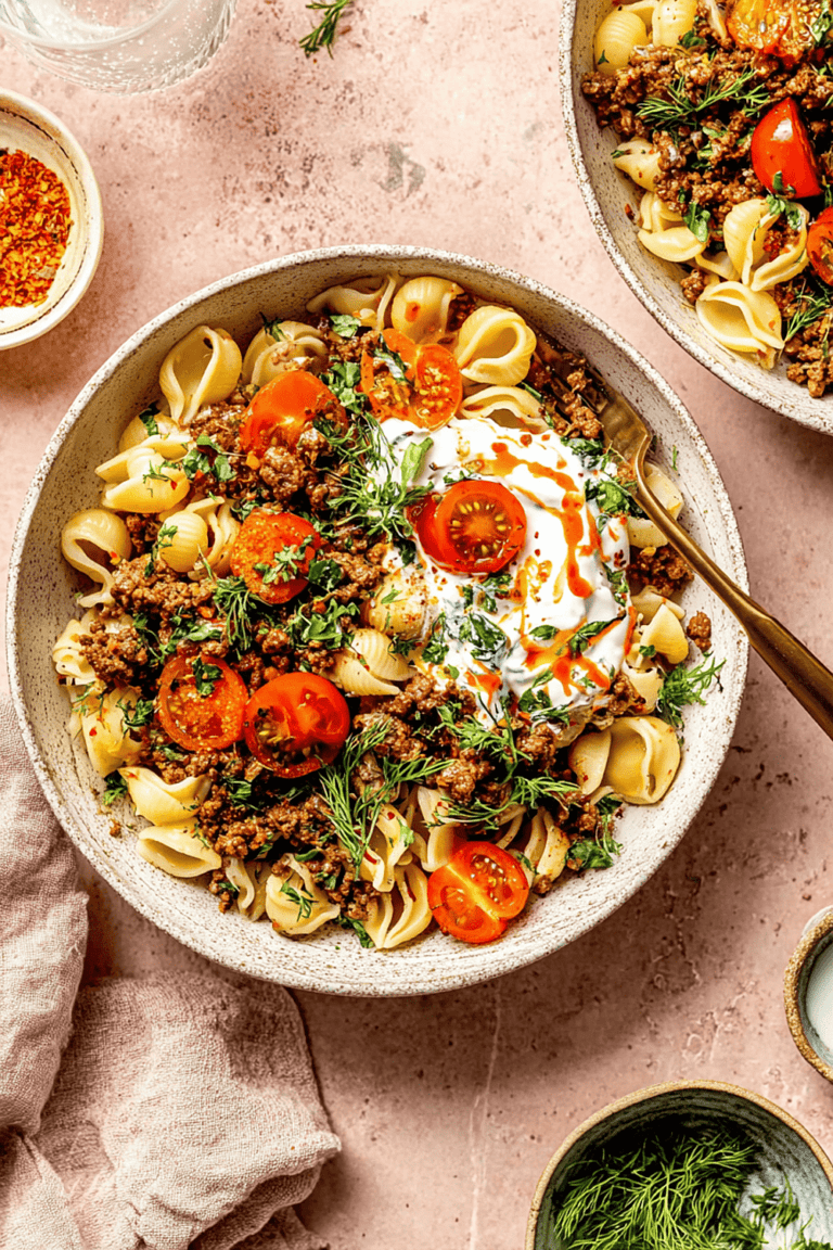 Viral Turkish Pasta Recipe