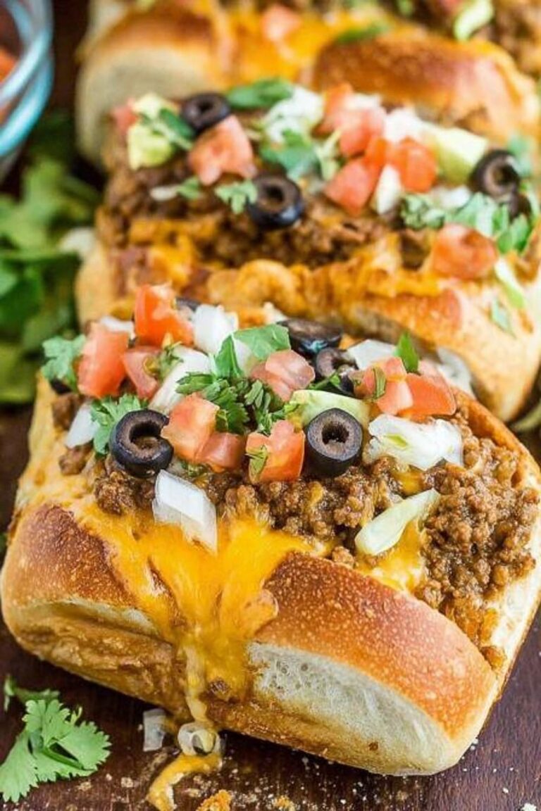 Taco Stuffed Bread
