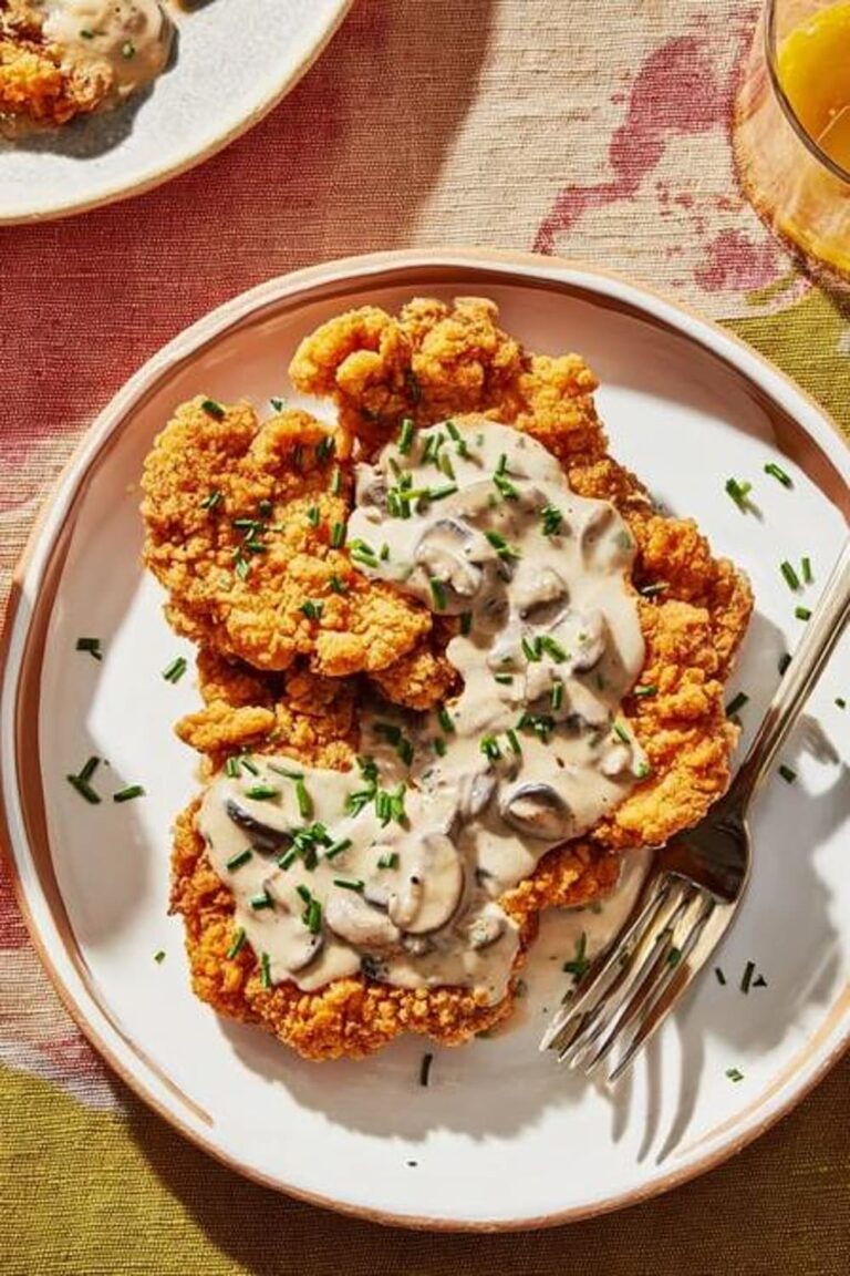 Best Chicken-Fried Mushrooms – Vegan Chicken Fried Steak