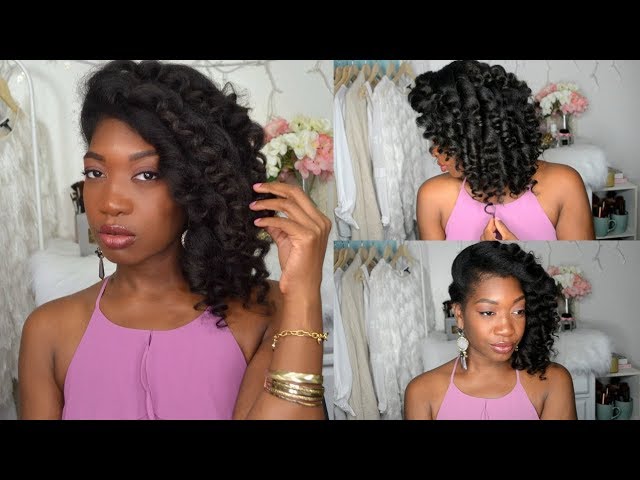 The Side Clip Glam Wave