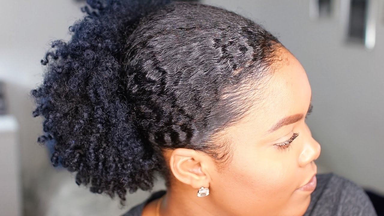 Sleek Low Puff With Clean Edges