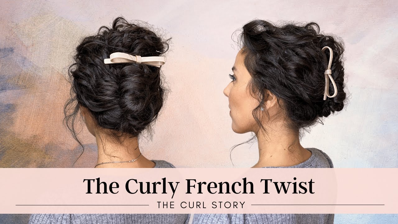 The Claw Clip French Twist But Curly