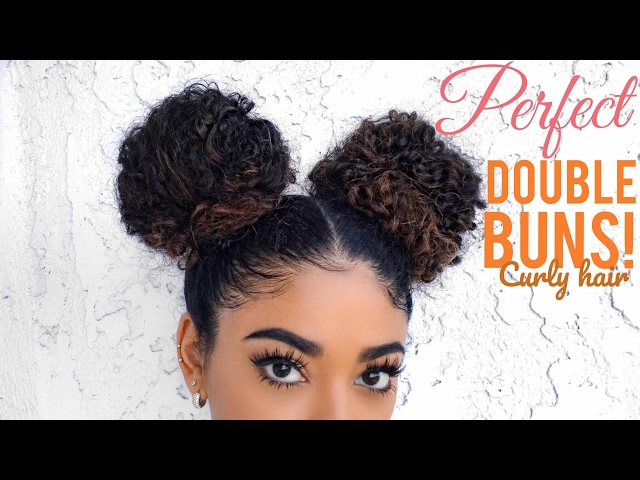 Double Mini Buns That Look Playful