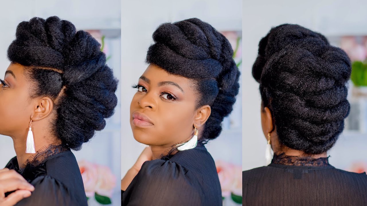 The Five Pin Tuck Updo