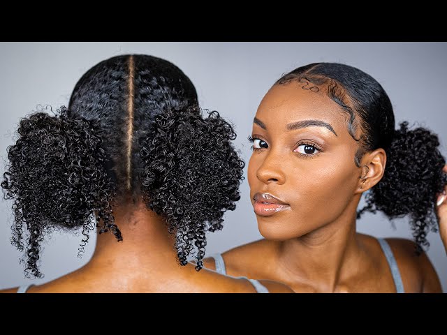 The Curly Space Ponytails