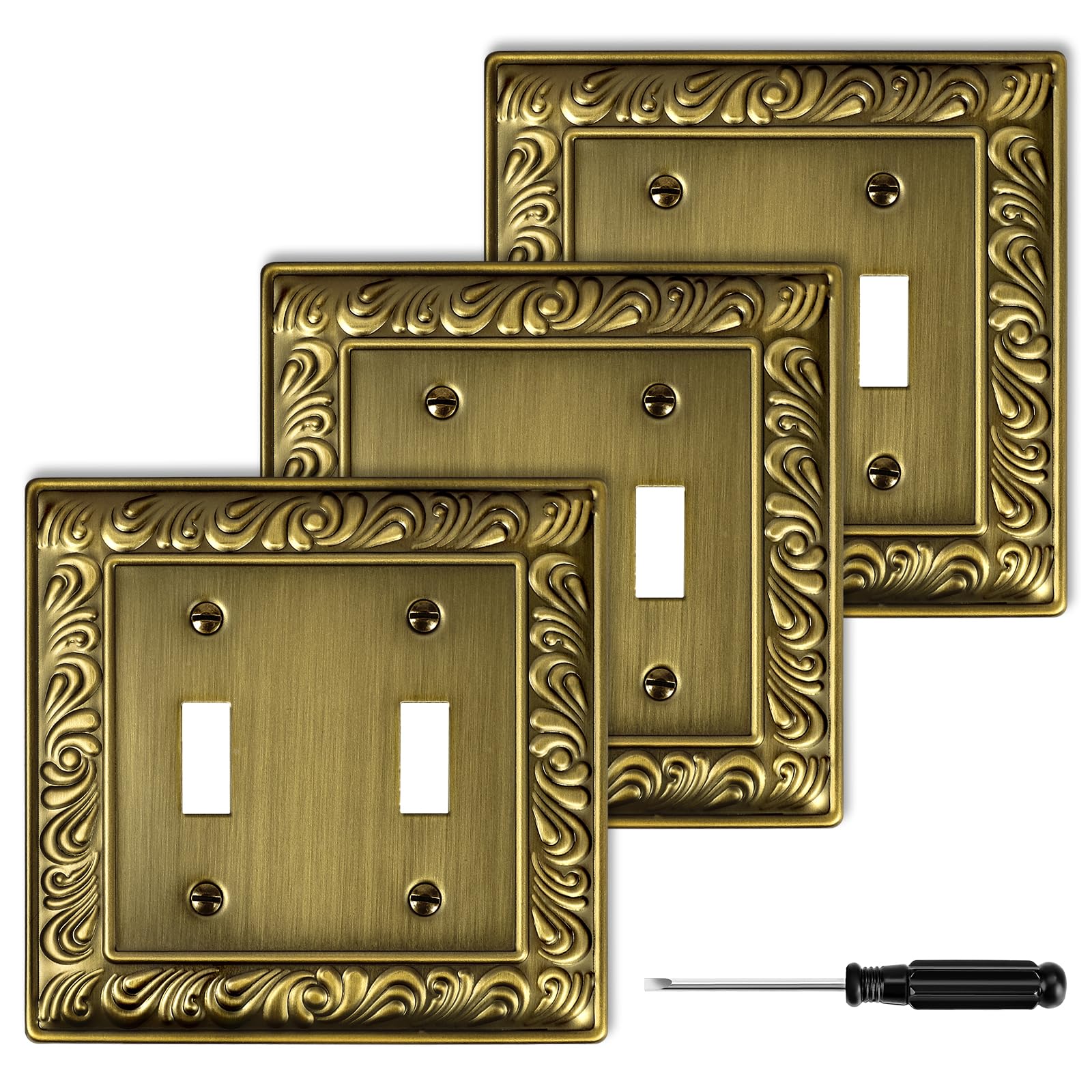 Switch plates that stop looking builder-grade