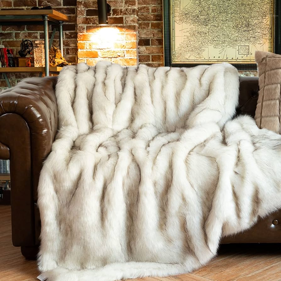 A throw blanket that reads rich, not random