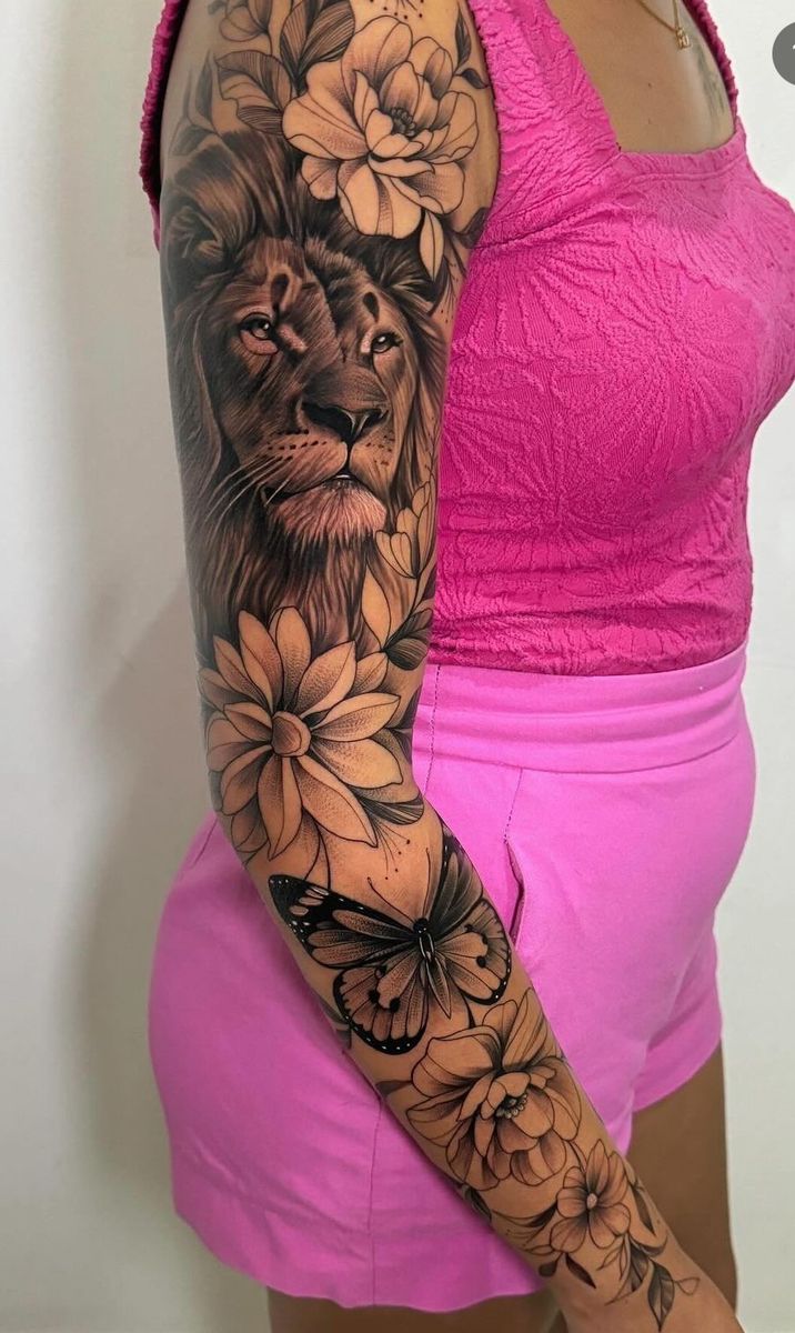 Lioness sleeve that’s more power than pretty