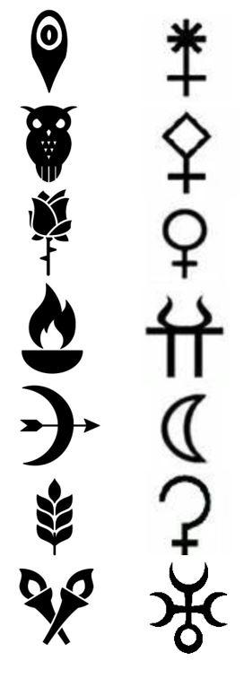 A goddess name in Greek letters that feels like a spell