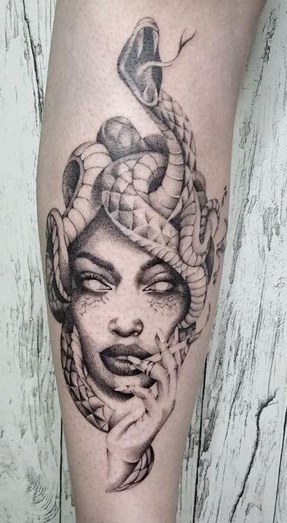 A medusa-inspired serpent moment without the cliché