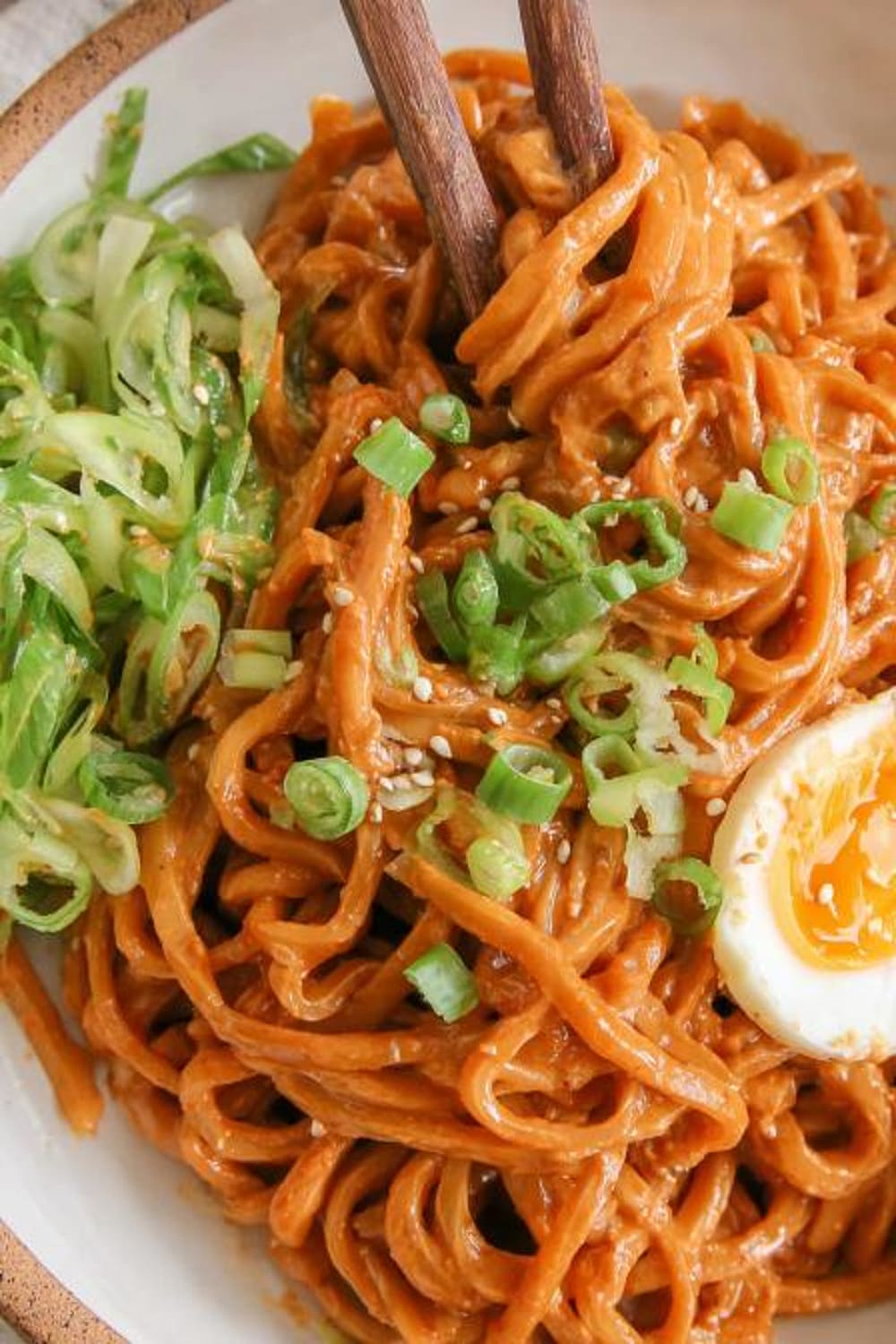 20-Minute Spicy Peanut Butter Noodles
