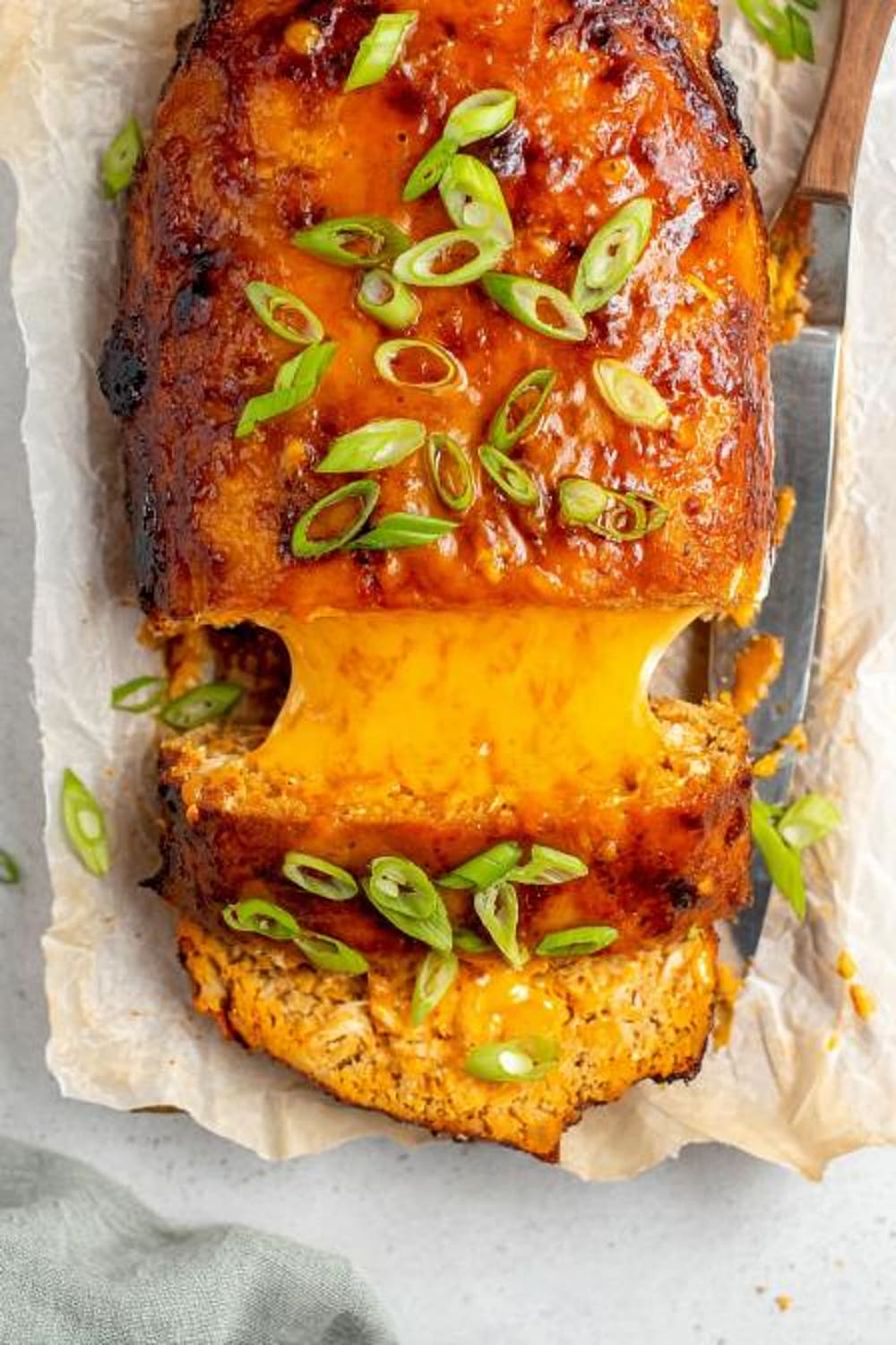 Cheddar-Stuffed Buffalo Chicken Meatloaf