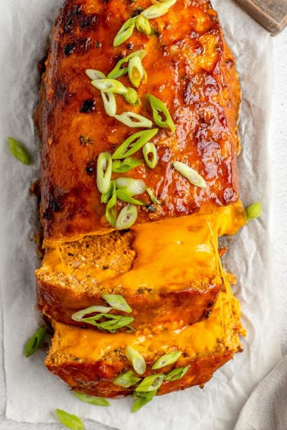 Cheddar-Stuffed Buffalo Chicken Meatloaf