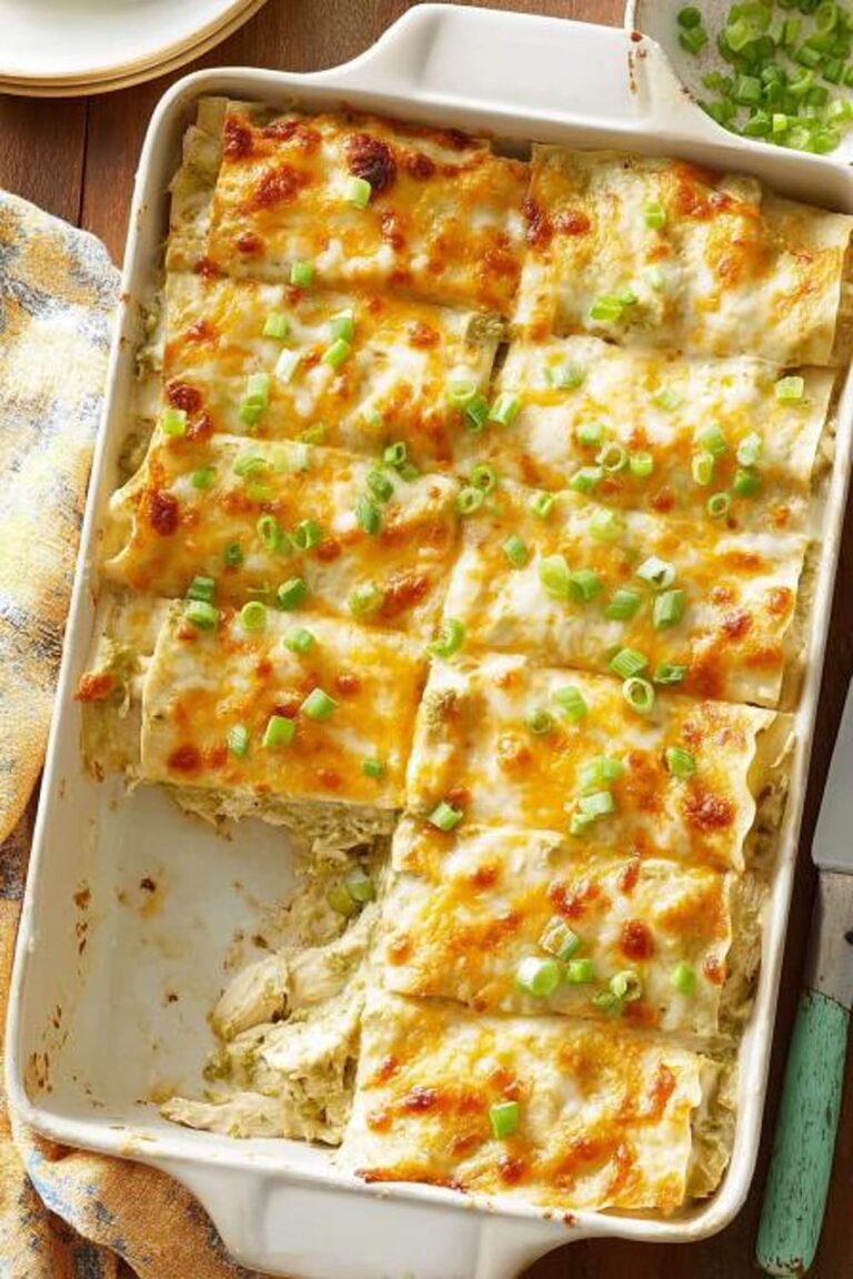 Chicken Enchilada Lasagna